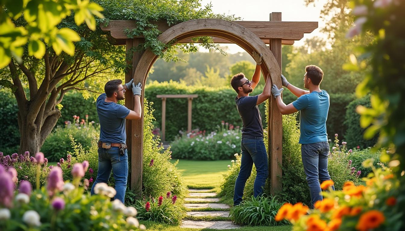 découvrez comment installer une arche en bois dans votre jardin grâce à notre guide pratique. apprenez les étapes essentielles pour embellir et valoriser votre espace extérieur facilement.