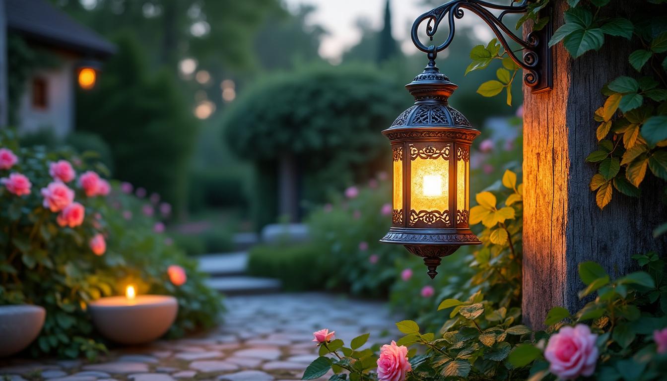 découvrez nos lanternes d'extérieur pour créer une ambiance lumineuse chaleureuse et conviviale dans votre jardin. éclairez vos soirées avec style et douceur.