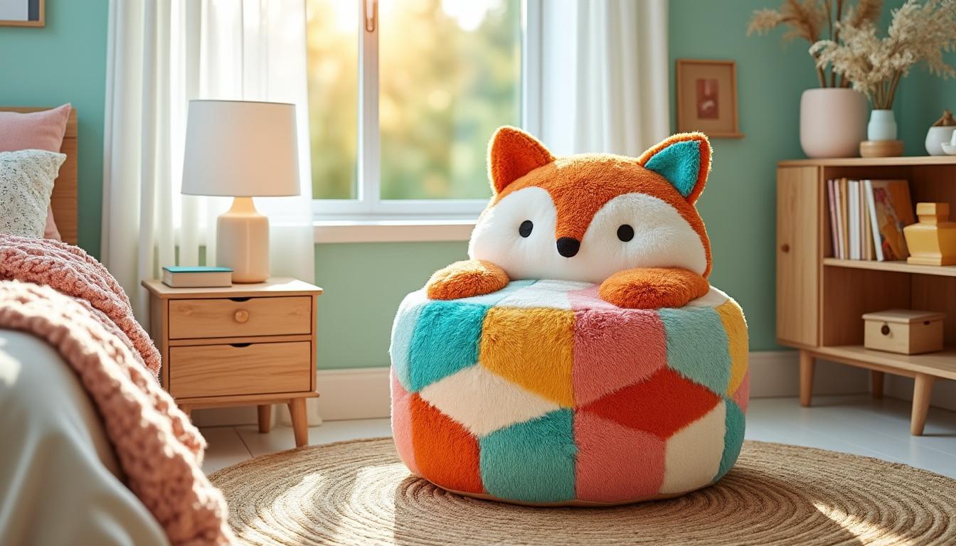 découvrez 5 idées déco originales avec des poufs pour enfant, parfaites pour égayer la chambre et créer un espace ludique et confortable.