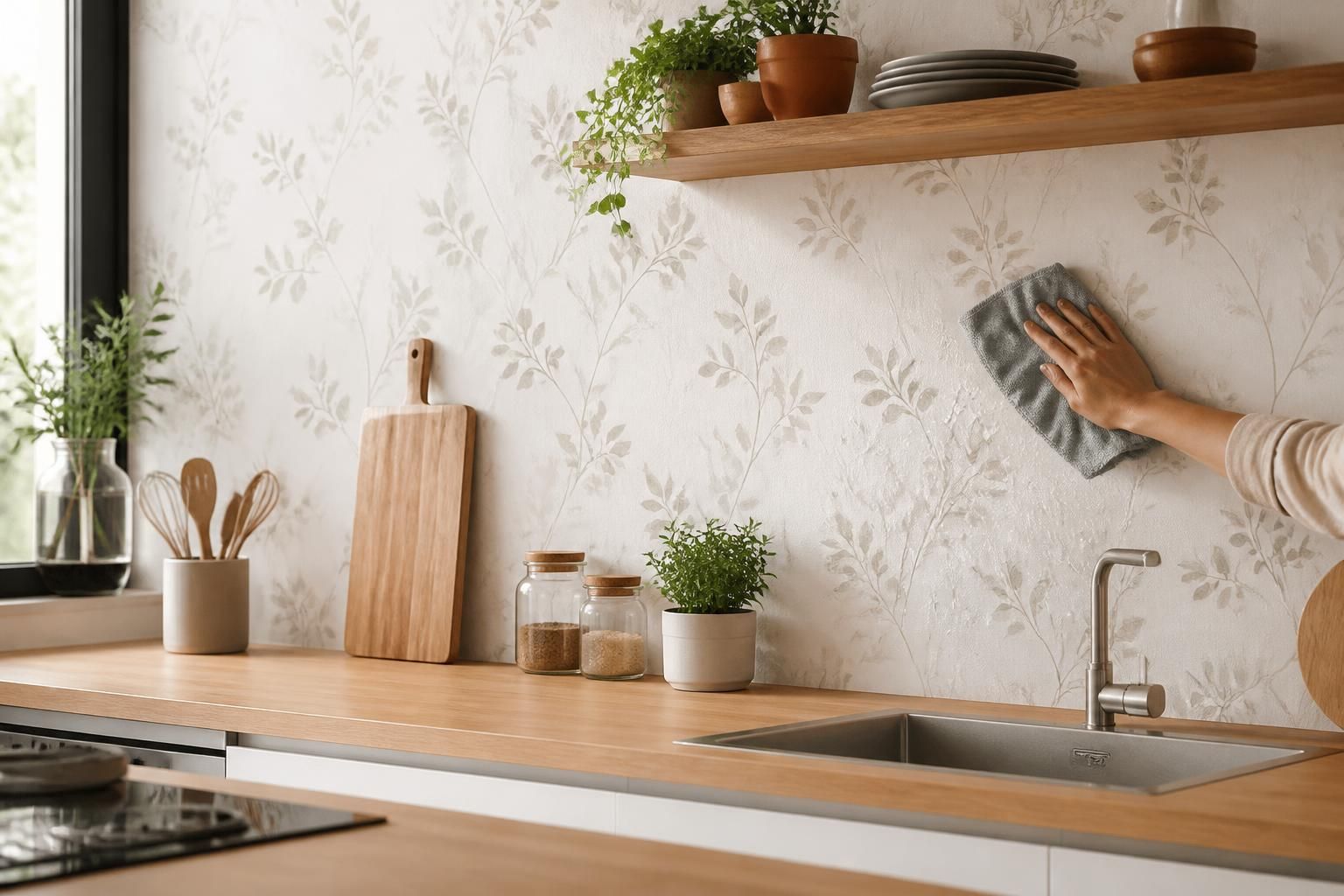 découvrez les avantages du papier peint vinyle pour la cuisine : résistant, facile à nettoyer et décoratif, il transforme votre espace avec style.