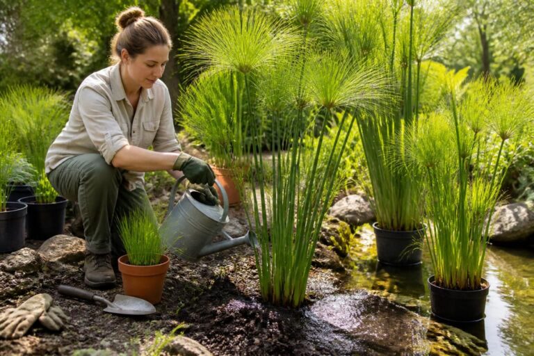 découvrez comment planter et entretenir le papyrus, une plante d'ornement élégante et facile à cultiver, idéale pour embellir votre jardin ou votre intérieur.