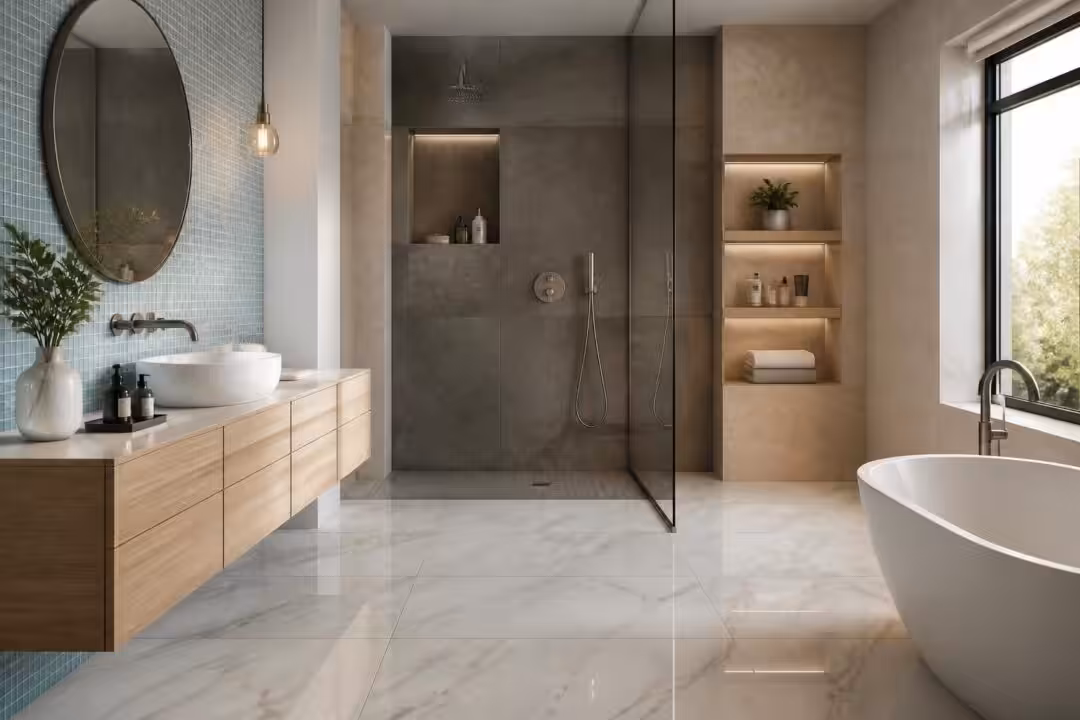 découvrez les dernières tendances en carrelage pour salle de bain : styles modernes et matériaux de qualité pour un espace élégant et fonctionnel.