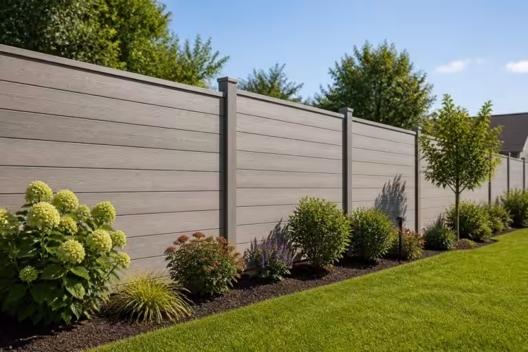 découvrez la clôture composite, une solution durable et esthétique qui ne nécessite aucun entretien. idéale pour sécuriser et embellir votre jardin sans effort.