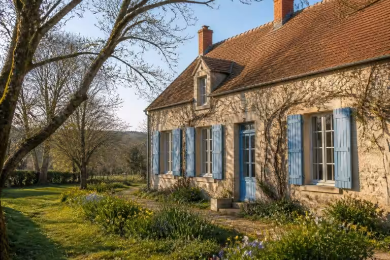 découvrez une charmante maison à vendre dans le berry, idéale pour un cadre de vie paisible et authentique au cœur de la région.