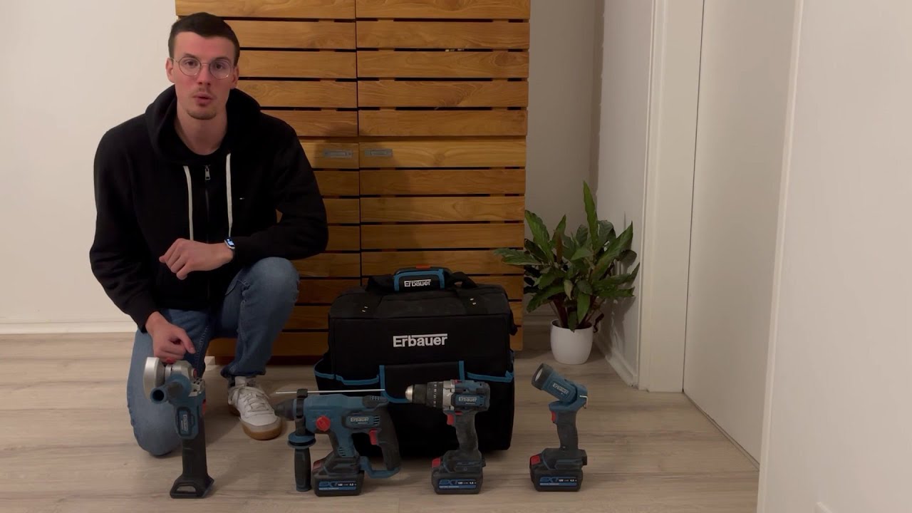 Avis Consommateur : Outils électroportatifs sans fil Erbauer 18V | Castorama