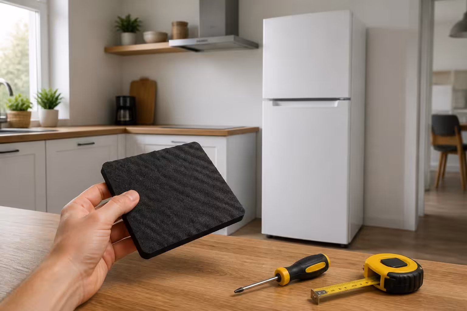découvrez une astuce simple et économique à 20€ pour réduire le bruit de votre frigo sans avoir à le remplacer. retrouvez le calme dans votre cuisine dès aujourd'hui !