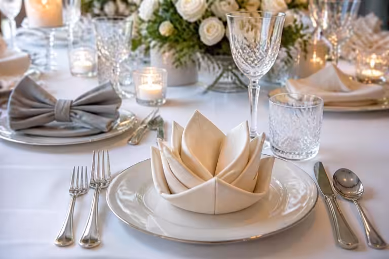 découvrez nos idées originales et faciles pour le pliage de serviettes et sublimez la décoration de votre table.